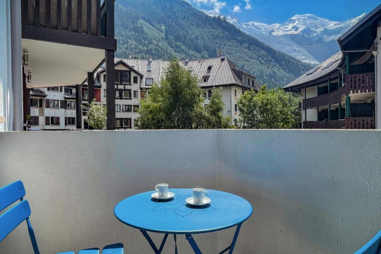 Nice Apt With Mountain View At The Foot Of Slopes Chamonix Eksteriør billede